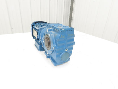 Sew-Eurodrive SA47DRS71S4 Gearmotor 8.5 RPM .33Hp 230/460V Hollow Shaft 201:1