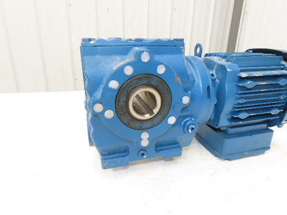 Sew-Eurodrive SA47DRS71S4 Gearmotor 8.5 RPM .33Hp 230/460V Hollow Shaft 201:1