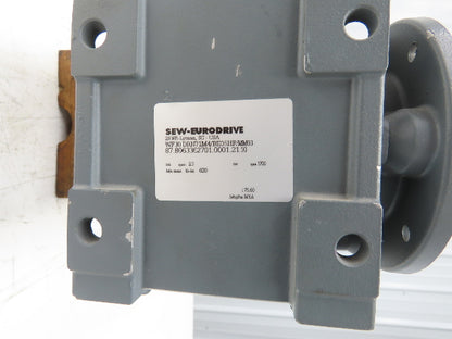 Sew-Eurodrive WF30 DRN71M4/BE05HF/MM03 Movimot Gearmotor 75:1 .5Hp 230/460V 3PH