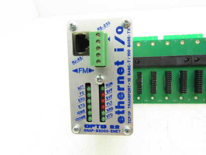 OPTO 22 SNAP-B3000-ENET SNAP Ethernet I/O Brain - Analog/Digital/Serial 12-Slot