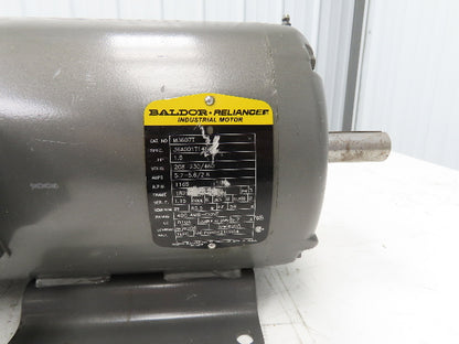 Baldor M3607T AC Motor 1.5Hp 1165 RPM 230/460V 3PH 182T TEFC 1-1/8" Shaft