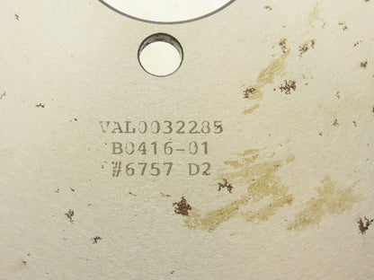Metso B0416-01 Web Bottom Band Slitter Blade VAL0032285 8-1/2"OD x 1.65" ID