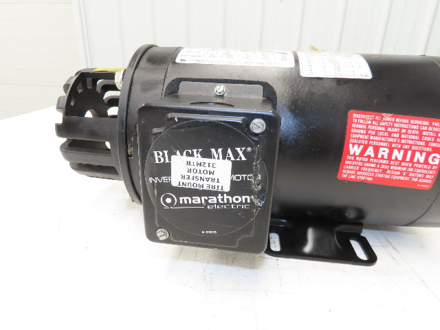 Marathon 56H17T5302 Black Max AC Motor 1Hp 1750 RPM 230/460V 56C Inverter Duty