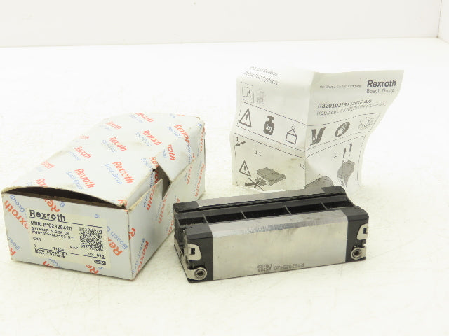 Rexroth R162329420 Linear Guide Bearing Ball Runner Block 48mm Width Size 25