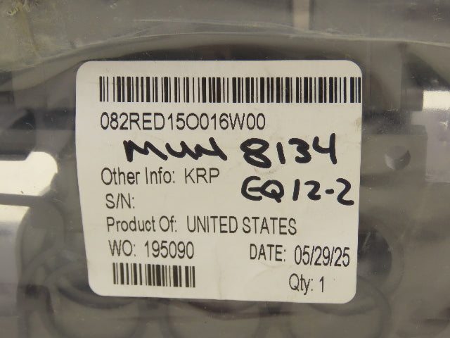 Numatics 082RED15O016W00 Pneumatic Air Regulator Valve w/Manifold Base & Gasket