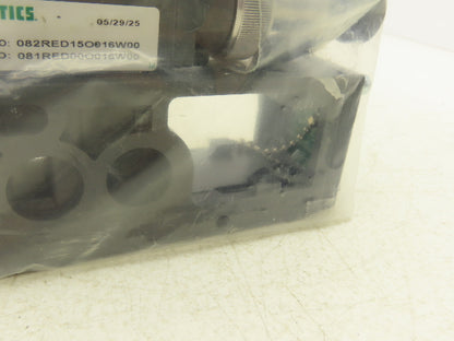 Numatics 082RED15O016W00 Pneumatic Air Regulator Valve w/Manifold Base & Gasket