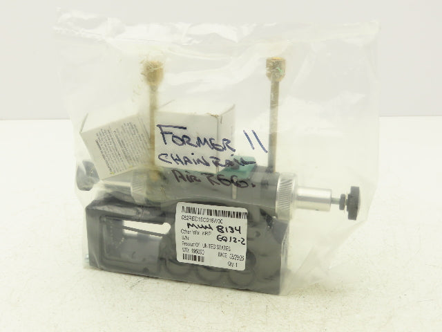 Numatics 082RED15O016W00 Pneumatic Air Regulator Valve w/Manifold Base & Gasket