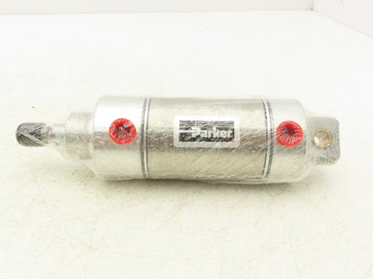 Parker 2.00DXPSR01.00 Pneumatic Air Cylinder 2" Bore x 1" Stroke Nose/Pivot Mt