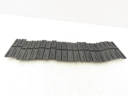 Ryson S00603 Black HD Slat Connector for Spiral Conveyor Belt Chain  Lot of 20