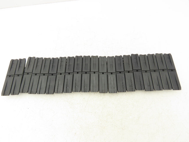 Ryson S00603 Black HD Slat Connector for Spiral Conveyor Belt Chain  Lot of 20