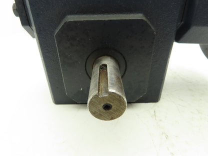 Leeson IronMan BM821-10-140-L Worm Gearbox 10:1 Reducer 1.38Hp 175rpm 140TC LH