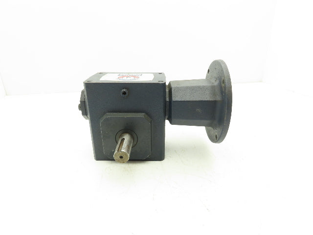 Leeson IronMan BM821-10-140-L Worm Gearbox 10:1 Reducer 1.38Hp 175rpm 140TC LH