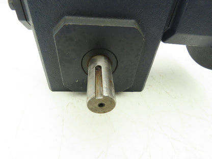 Leeson IronMan BM821-10-140-L Worm Gearbox 10:1 Reducer 1.38Hp 175rpm 140TC LH