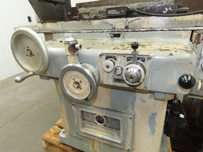 Grand Rapids 370 Hydraulic Surface Grinder Bad Power Cross Feed 12x24" 7.5Hp 3Ph