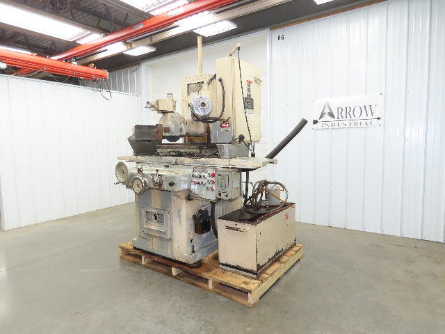 Grand Rapids 370 Hydraulic Surface Grinder Bad Power Cross Feed 12x24" 7.5Hp 3Ph