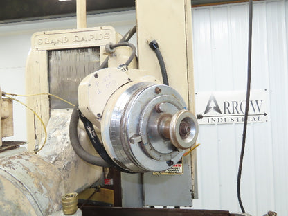 Grand Rapids 370 Hydraulic Surface Grinder Bad Power Cross Feed 12x24" 7.5Hp 3Ph