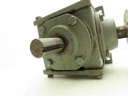 Hub City Model 150 Bevel Gear Drive 1:1 Gearbox 12Hp 1150rpm 02-20-00802-150