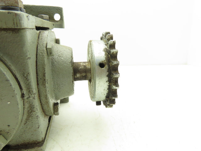 Hub City Model 150 Bevel Gear Drive 1:1 Gearbox 12Hp 1150rpm 02-20-00802-150