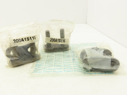 Renold 200A1S11I Roller Chain Connecting & Offset Links 2-1/2" Pitch Lot of 3