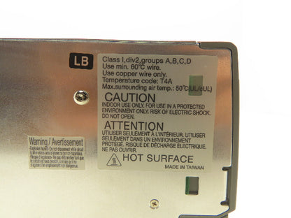 IDEC PS5R-VG24 240 Watt Power Supply 100-240VAC Input 24VDC 10A Output