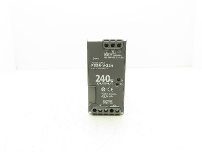 IDEC PS5R-VG24 240 Watt Power Supply 100-240VAC Input 24VDC 10A Output