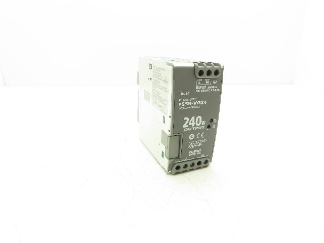 IDEC PS5R-VG24 240 Watt Power Supply 100-240VAC Input 24VDC 10A Output