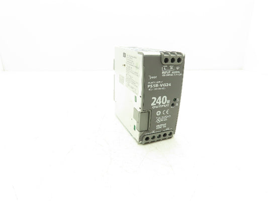 IDEC PS5R-VG24 240 Watt Power Supply 100-240VAC Input 24VDC 10A Output