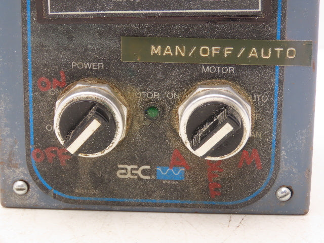 Whitlock AF-1 AEC Volumetric Additive Feeder Precision Series 115 VAC 1Ph 60Hz