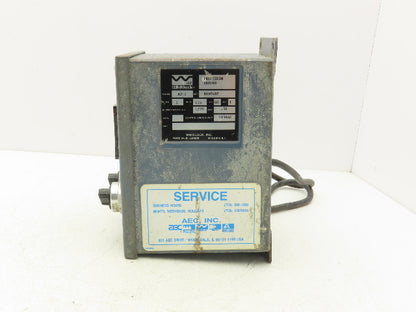 Whitlock AF-1 AEC Volumetric Additive Feeder Precision Series 115 VAC 1Ph 60Hz