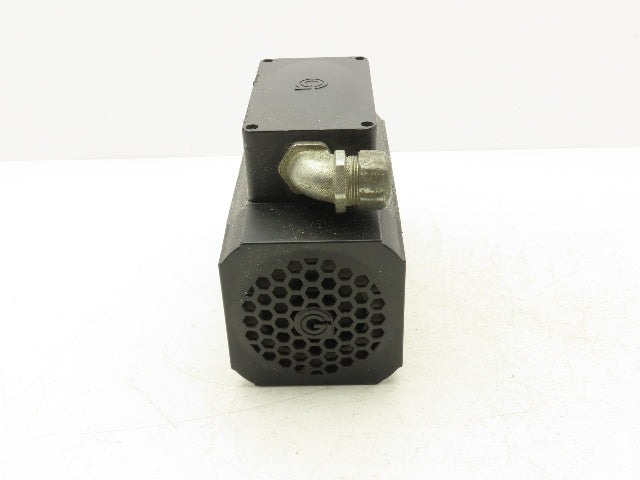 Groschopp AC8060FC-RA4080M Gearmotor 80:1 Ratio 107W 115VAC 1Ph 3/4" Hollow Bore
