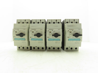 Siemens 3RV1031-4EA10 Circuit Breaker 22-32 Amp 30Hp 600VAC 3Ph Lot of 4