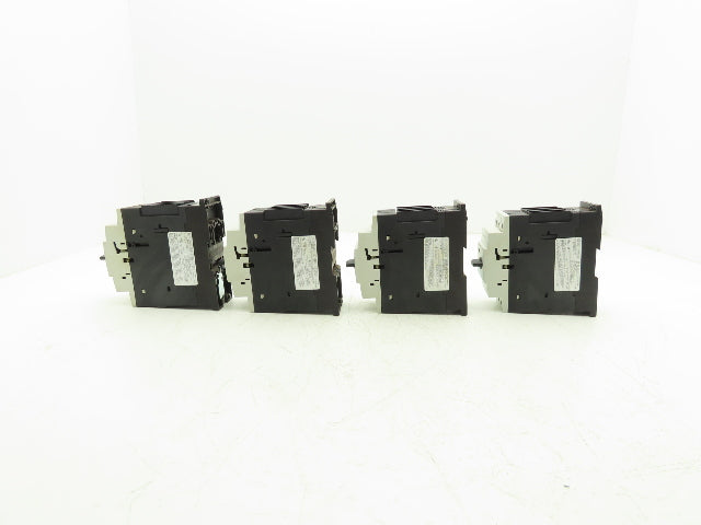 Siemens 3RV1031-4EA10 Circuit Breaker 22-32 Amp 30Hp 600VAC 3Ph Lot of 4