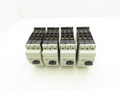 Siemens 3RV1031-4EA10 Circuit Breaker 22-32 Amp 30Hp 600VAC 3Ph Lot of 4