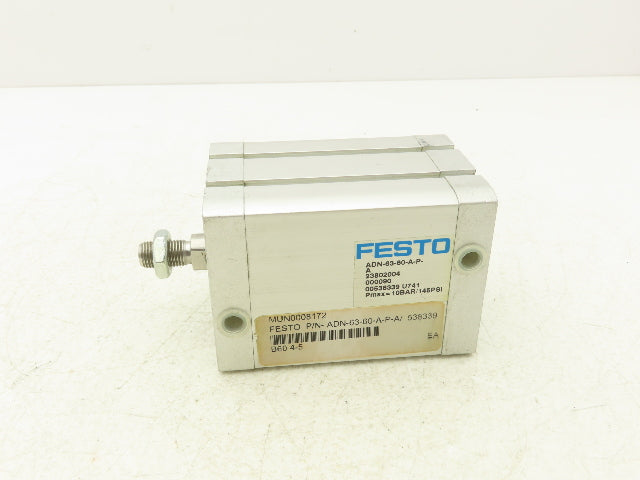 Festo Festo ADN-63-60-A-P-A Compact Pneumatic Air Cylinder 63mm x 60mm Stroke