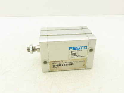 Festo Festo ADN-63-60-A-P-A Compact Pneumatic Air Cylinder 63mm x 60mm Stroke