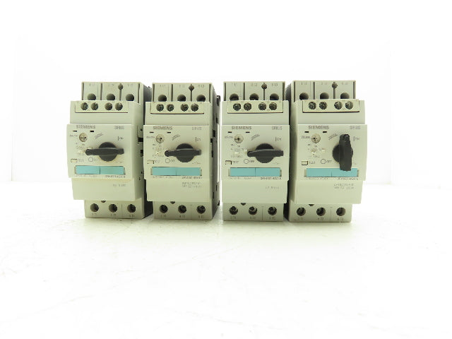 Siemens 3RV1031-4GA10 Circuit Breaker 36-45 Amp 30Hp 600VAC 3Ph Lot of 4