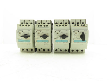 Siemens 3RV1031-4GA10 Circuit Breaker 36-45 Amp 30Hp 600VAC 3Ph Lot of 4