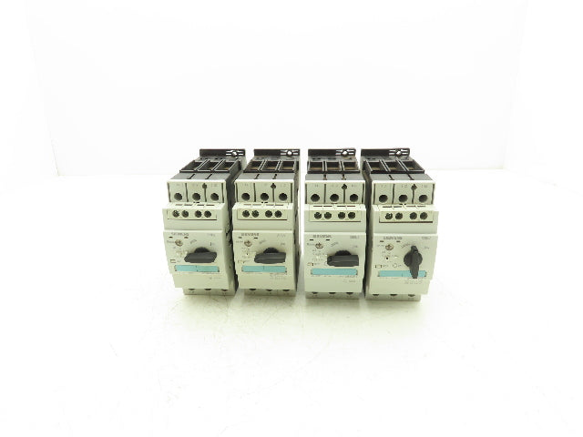 Siemens 3RV1031-4GA10 Circuit Breaker 36-45 Amp 30Hp 600VAC 3Ph Lot of 4
