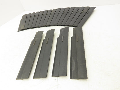 Ryson 500-3 S00545 20" Spiral Conveyor Belt Friction Slat Left Hand  Lot of 20
