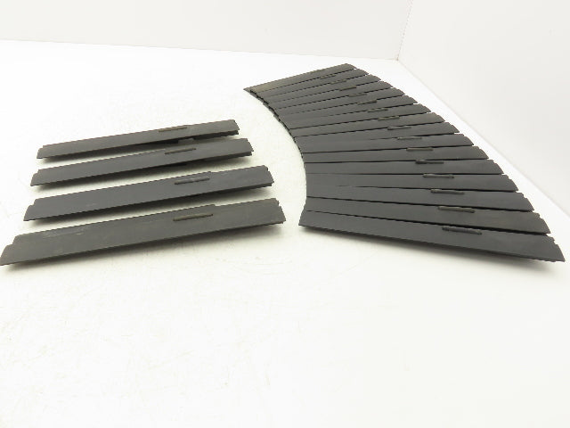 Ryson 500-3 S00545 20" Spiral Conveyor Belt Friction Slat Left Hand  Lot of 20