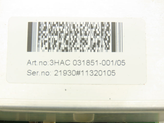 ABB 3HAC031977-001/04 Printed Circuit SMB Control Board 3HAC 031851-001/05