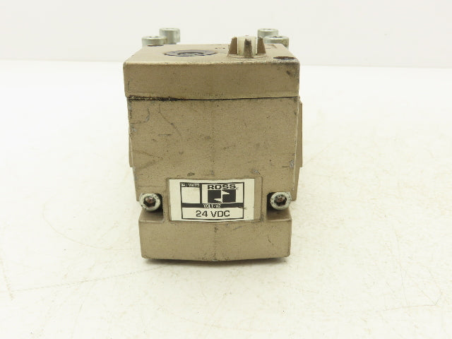 Ross W7476A6331 Solenoid Valve 5-Way 2-Position FNFP 24VDC Coil 150 PSI