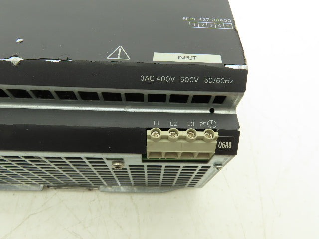 Siemens 6EP1437-3BA00 SITOP Modular Power Supply 24VDC 40A Out 480V 3Ph In
