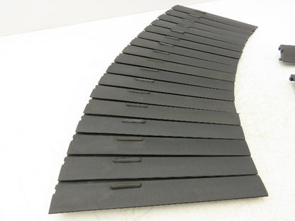 Ryson 500-3 S00544 20" Spiral Conveyor Belt Friction Slat Right Hand  Lot of 22