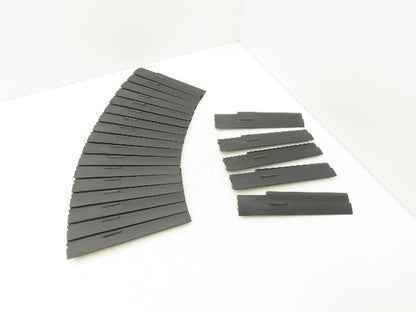 Ryson 500-3 S00544 20" Spiral Conveyor Belt Friction Slat Right Hand  Lot of 22