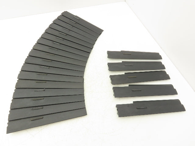 Ryson 500-3 S00544 20" Spiral Conveyor Belt Friction Slat Right Hand  Lot of 22
