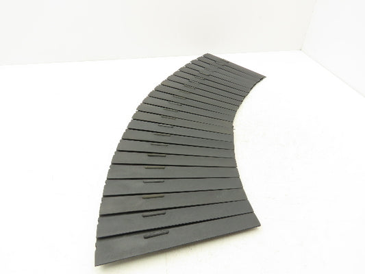 Ryson 500-3 S00544 20" Spiral Conveyor Belt Friction Slat Right Hand  Lot of 22