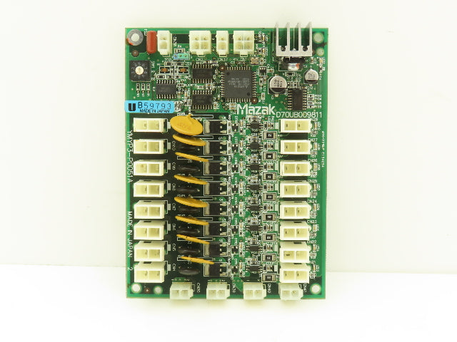 Mazak D70UB009811 Printed Circuit Board Input Output Module PCB YMYP3-P0051A