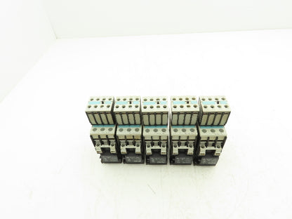 Siemens 3RT1026-1BB40 Motor Starter Contactor 25A 20Hp 575V 3P 24VDC Lot of 5