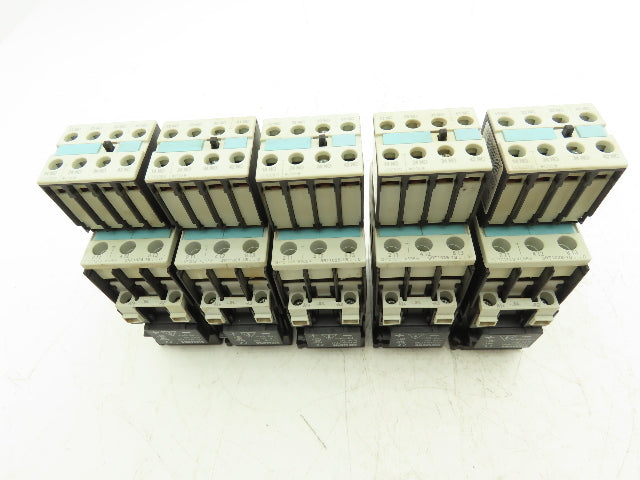 Siemens 3RT1026-1BB40 Motor Starter Contactor 25A 20Hp 575V 3P 24VDC Lot of 5